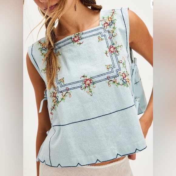 Free People Tops - Free People Garden Wall top